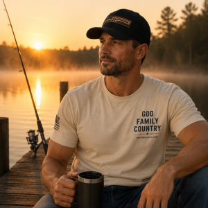 GFC Heritage Flag Distressed Dad Hat | American Grit & Gear