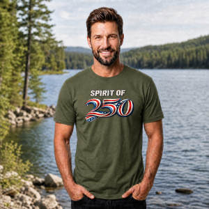 AGG Essential – SPIRIT OF 250 Men's Tee