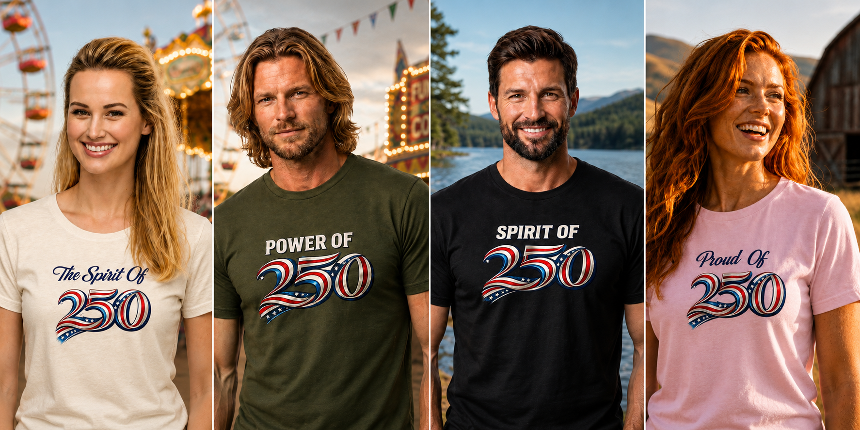 AGG Essentials Collection - everyday patriotic tees from American Grit and Gear