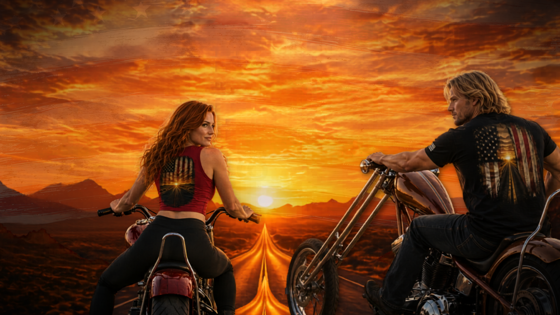 'Merica Rides Collection - American Grit & Gear motorcycle apparel